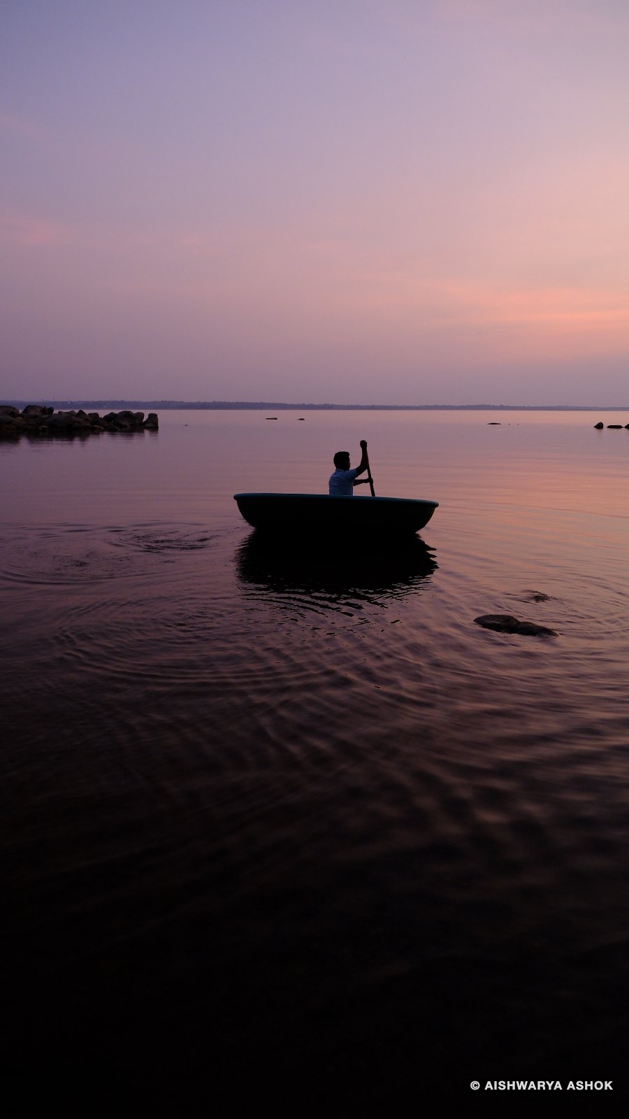 Dawn by the lake
